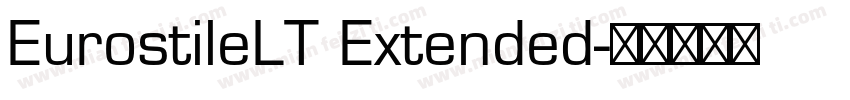 EurostileLT Extended字体转换